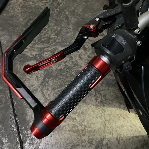 Imagen 2 del producto Para DUKE 390/250/200/125 Duke390 2010-2024 Juego de Palancas de Freno y Embrague para Motocicleta, Palancas Plegables con Protector de Manillar DUKE250