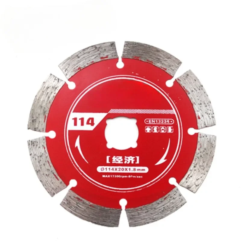

Diamond slotted stone concrete cutting saw blade