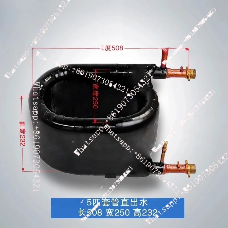 

Медный трубчатый коаксиальный теплообменник типа А 5HP для кондиционеров, испарителей и конденсаторов тепловых насосов