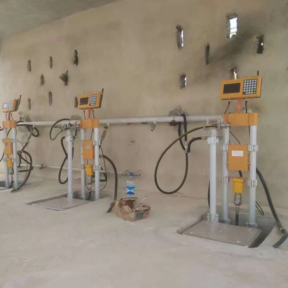 Wi-Fi Wireless Transmission Semi-Automatic Electronic LPG Filling Scale ATEX Certified LPG Refilling Machine Paper 2kg-120kg