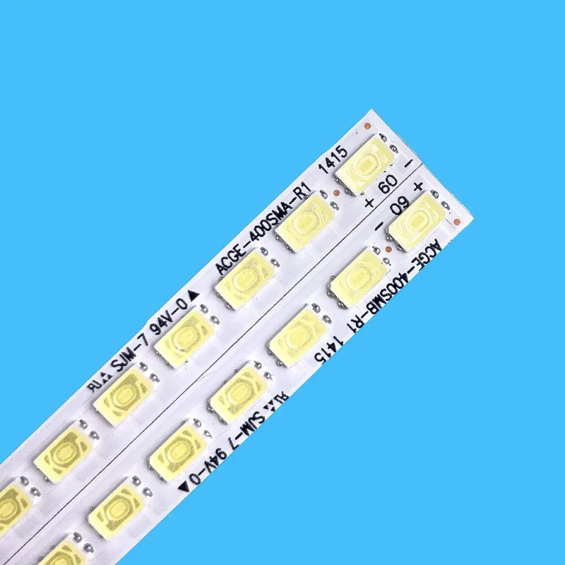 شريط إضاءة خلفي LED 443 مم لـ 60 مصباحًا ACGE-400SMA-R1، ACGE-400SMB-R1، B40-LB-6333، VXM400AR02، LTR400HS04