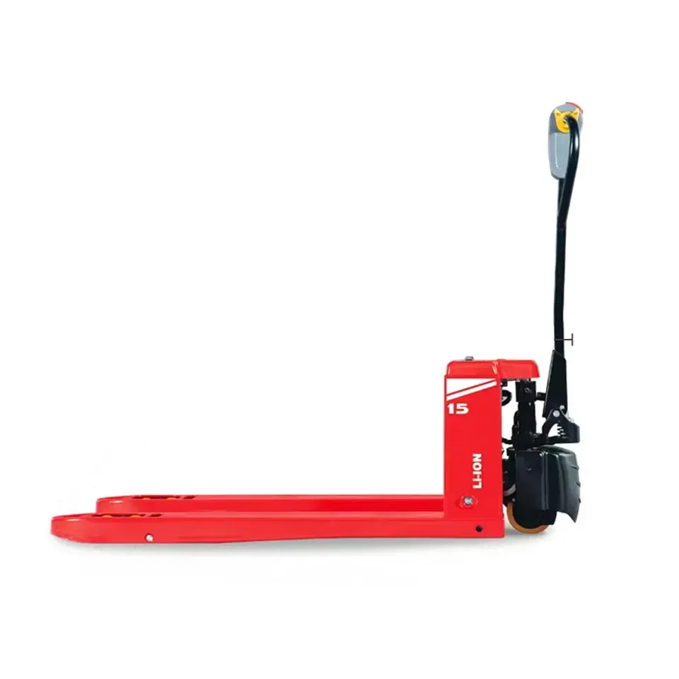 for WELIFTRICH hot sale 1500KG 2000KG  24v lithium battery easy charge new full electric pallet truck