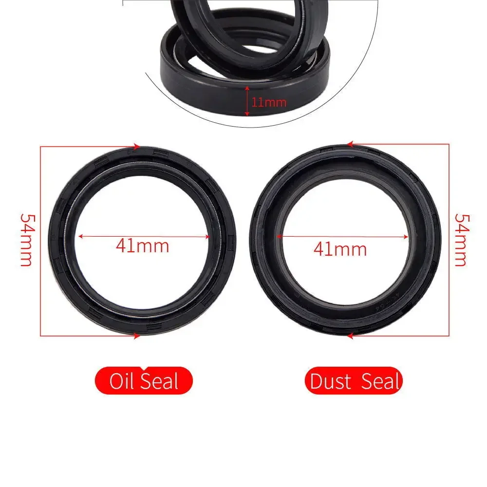 41x54x11 Motorcycle Fork Oil Seal 41 54 Dust Seal for Honda CBF500 CB500F CB500 CB500X CB600 CB599 CB600F HORNET CB 600 599 500