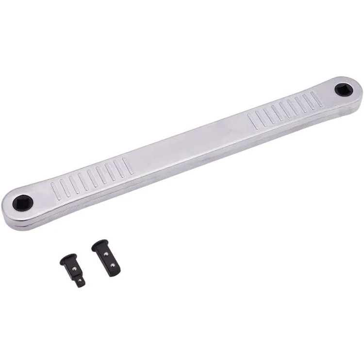

MichaelPro Extension Wrench, 13.4 in Length, 3/8 in Square Drive, Heavy Duty Steel Construction, Aluminum Casing, Chain-Driven M