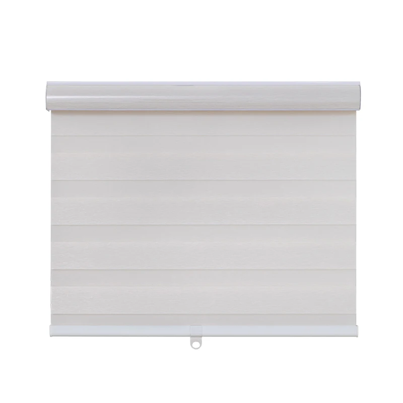 Cordless Motorized Zebra Blinds Smart Automatic Blackout Day And Night Cordless Roller Zebra Shades Blinds