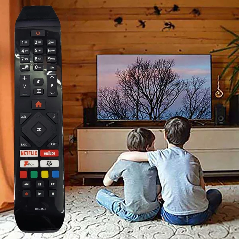 RC43140 Remote Control For JVC Vesstel Hitachi TV RC43140 RC43141 55HL7000 32HE4000 24HE2000 Remote Control