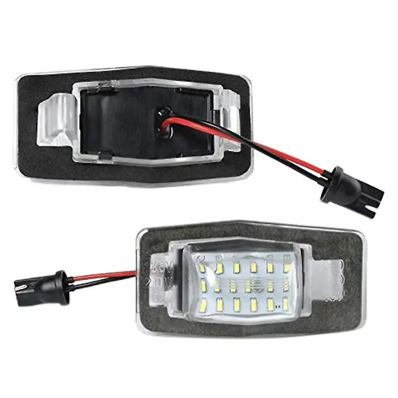 2pcs License Plate Light For Ford Escape Mercury Mazda Mx-5 Mpv