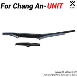 For Changan UNI-T UNIT 2022 2023 ABS Dashboard Air Conditioner Cover Stickers Center Console Strip Cars Tuning Parts Accessories