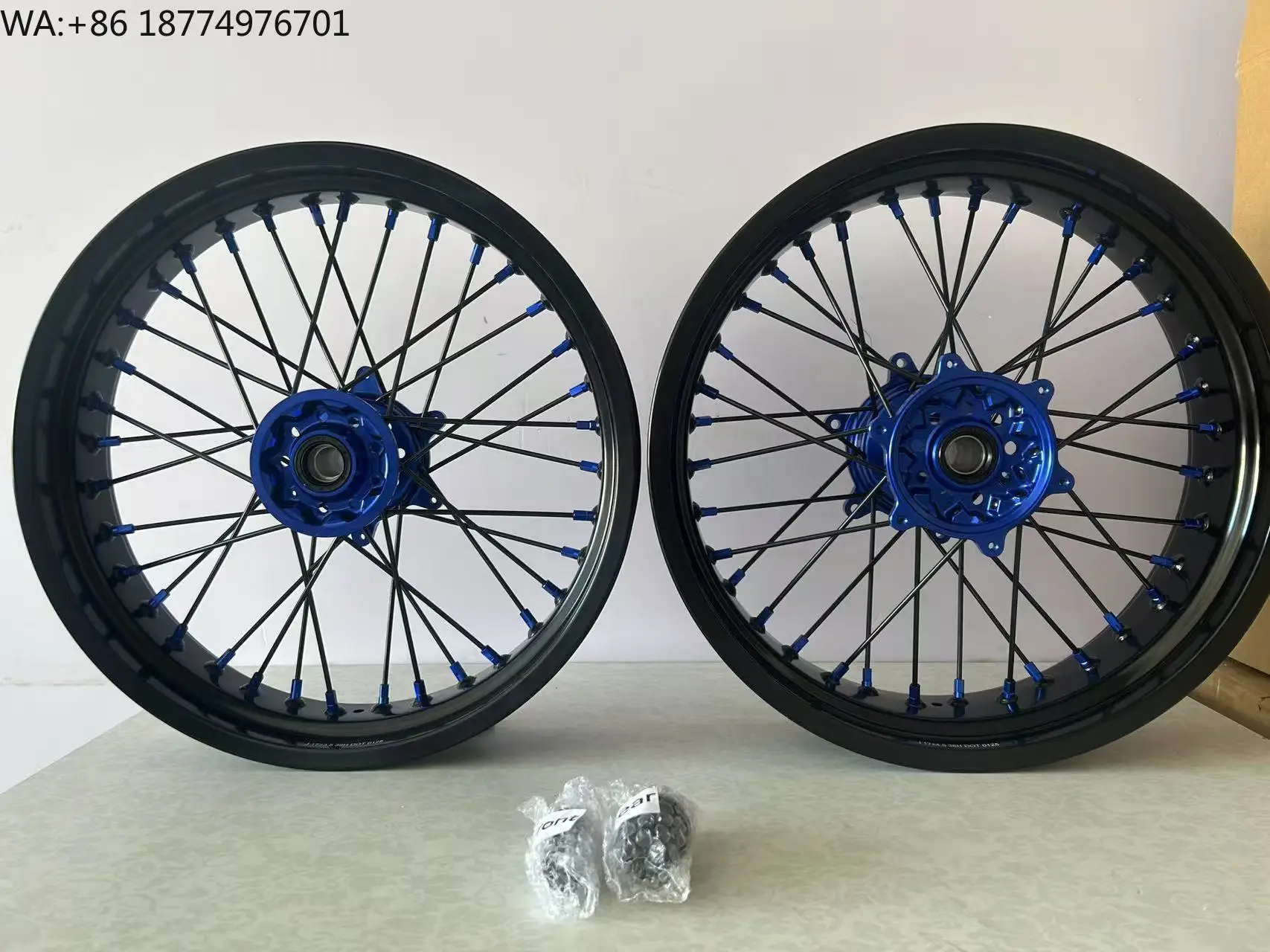 

Комплект 17-дюймовых колес Supermoto для WR250F WR450F 03-18, колеса Supermotard