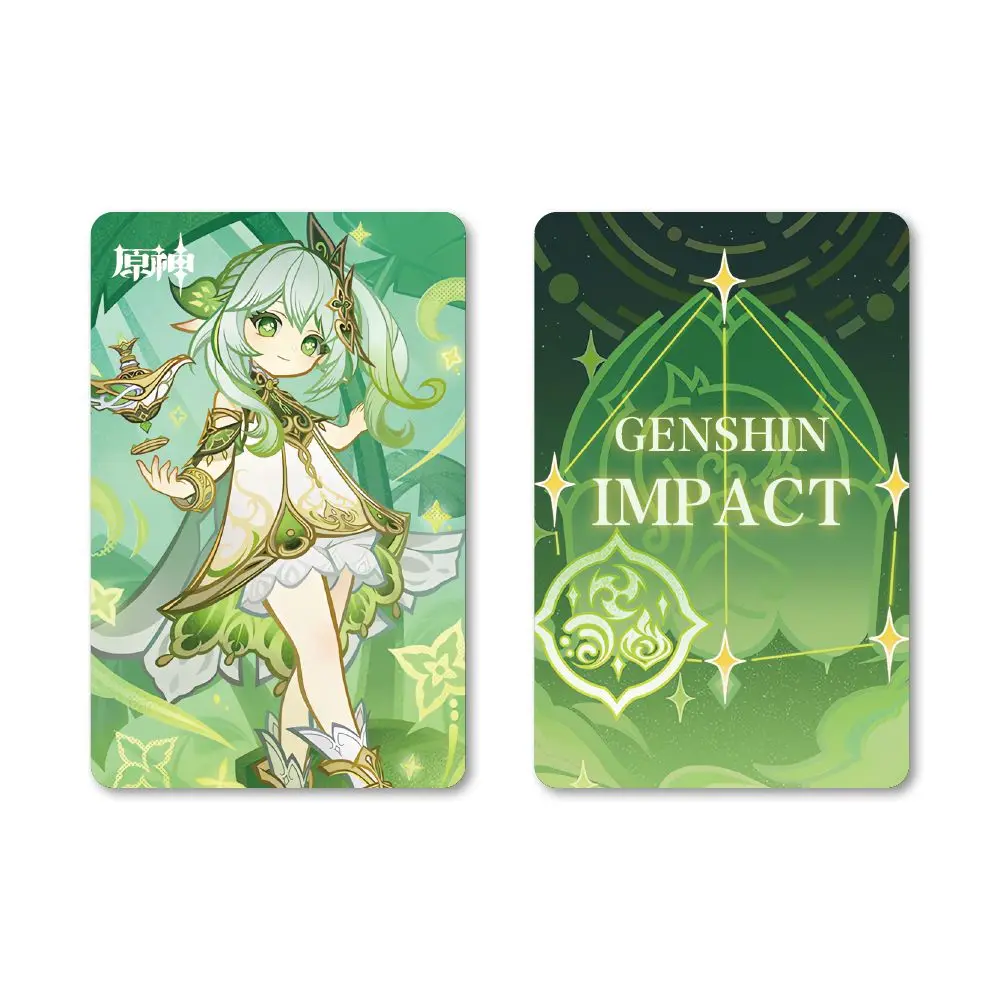 Game Impact Genius Invokation TCG Different Roles 10PCS/Set Photo HD Laser Cards Decor Lomo Card For Fans Collection Postcard