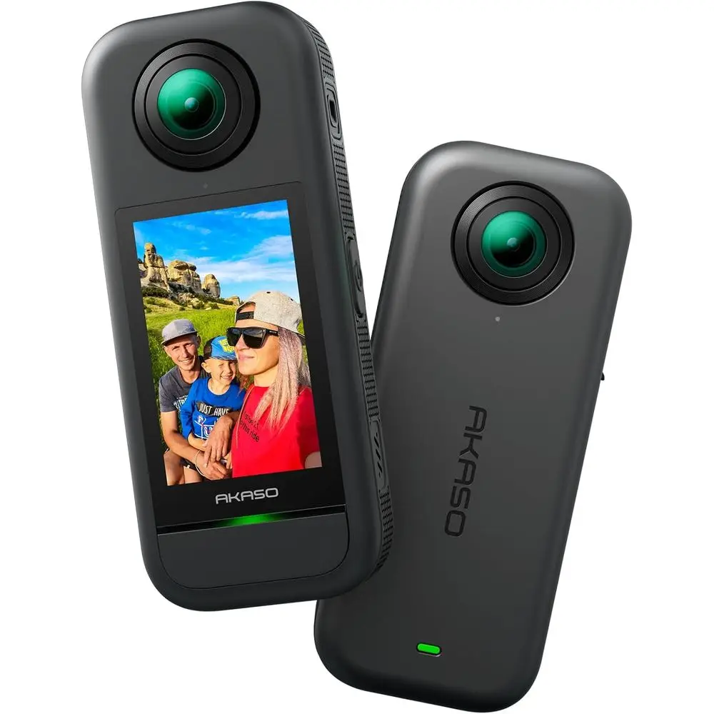 

5.7K 360-Degree Video Camera - 48MP Sensor, 72MP Photos, SuperSmooth Stabilization, Selfie Stick, Horizon Lock, AI Tracking Bund
