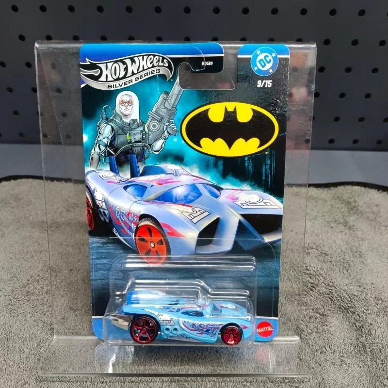 Hot Wheels HDG89 Silver Series New Batman Batmobile & Batwing 1:64 Scale Diecast Car Model DC Riddler Collection Gift Toy - view 5