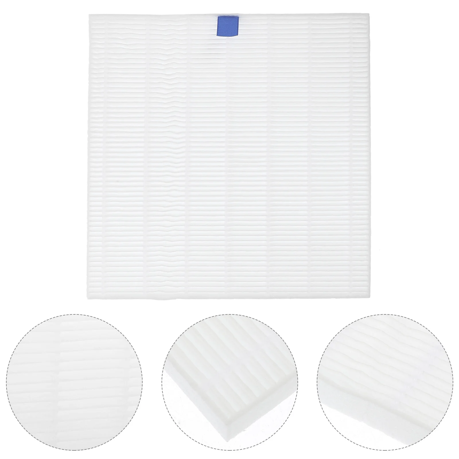 

Filter Vacuum Cleaner Plate Nail Dust Machine Replace 1750X1750X100CM Collector Tool White