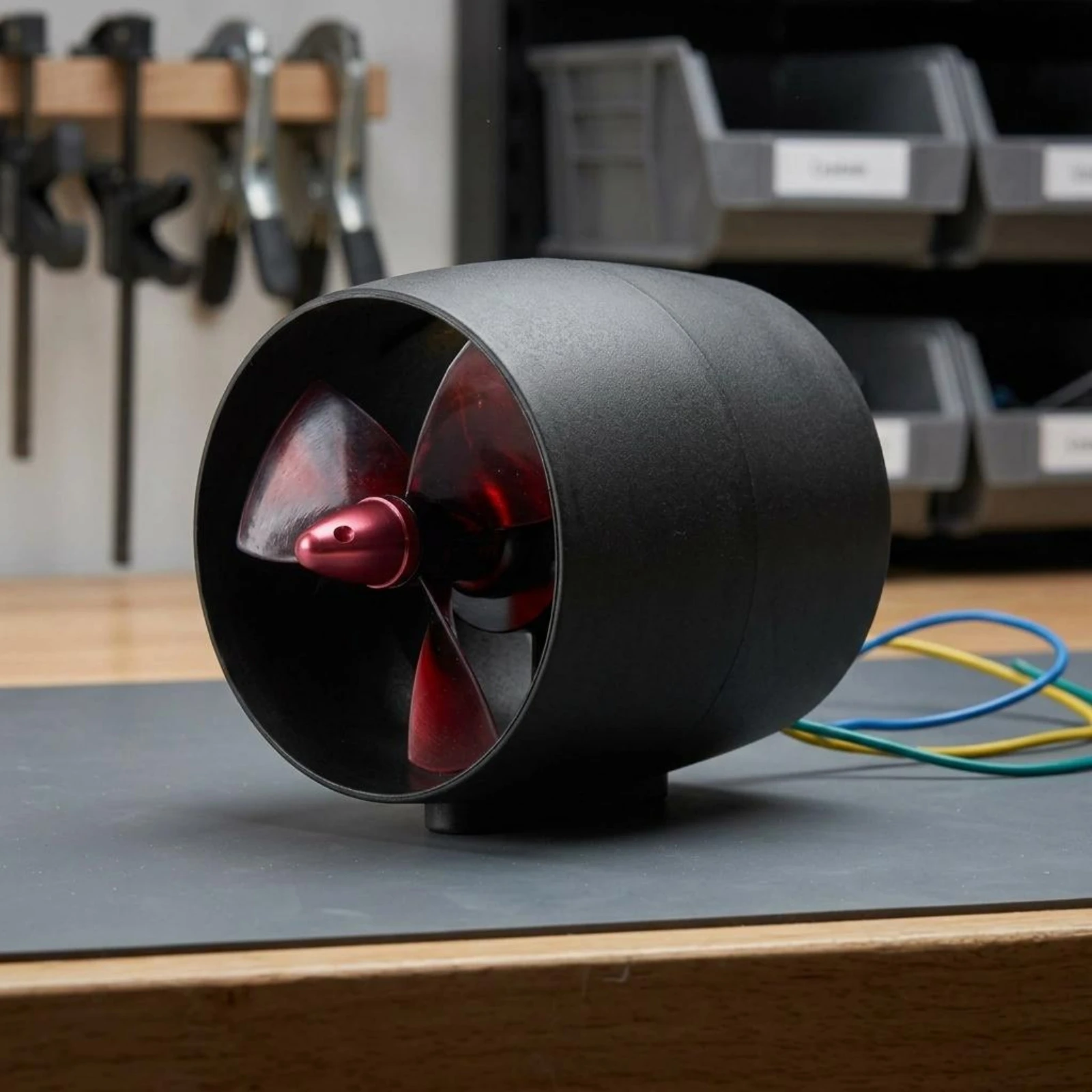 Brushless Underwater Thruster Compact Underwater Thruster Propeller Motor Single Unit Mounting Base Marine Hardware High Thrust