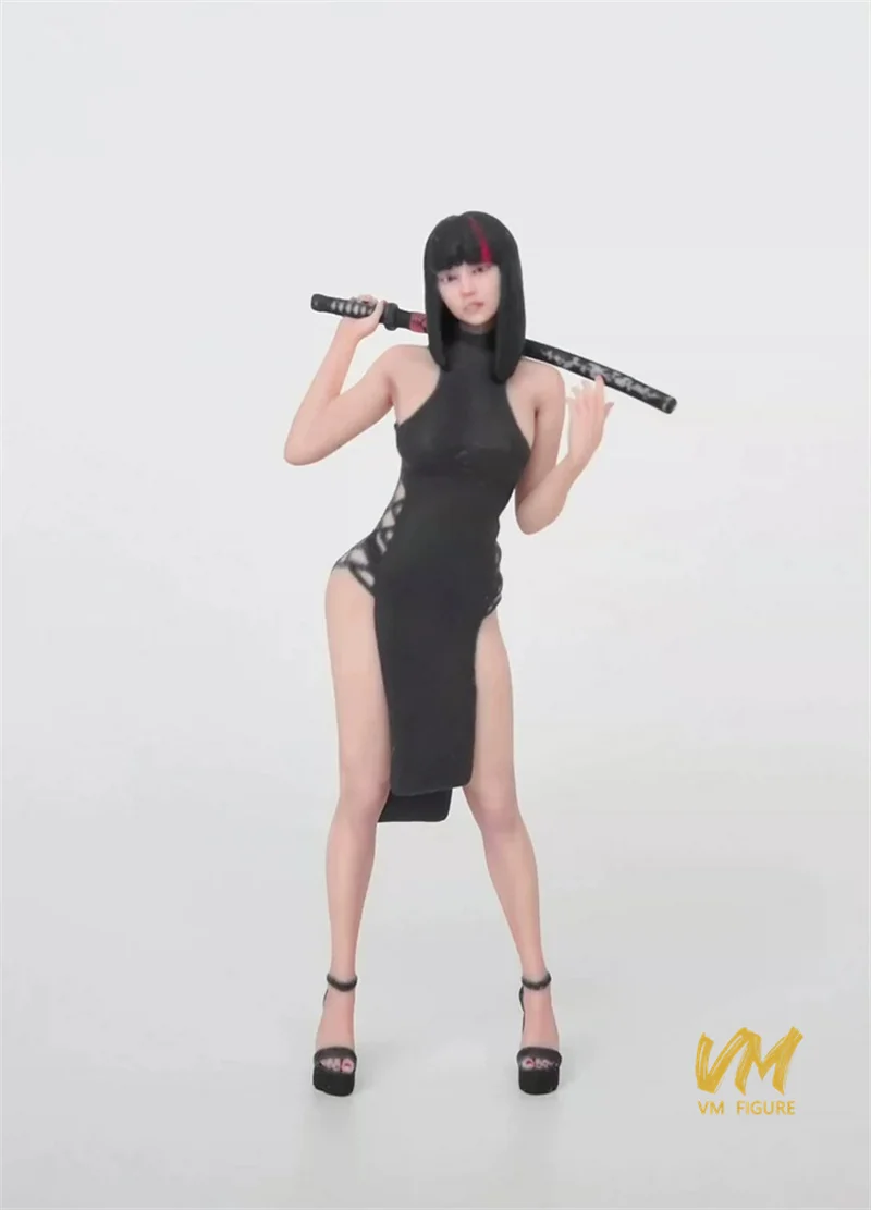 Realistic Diorama 1/18 1/16 1/12 Young Innocent Motorcycle Racing Girl Bikini Sexy Bunny Woman Miniature Figure Scene Props Doll