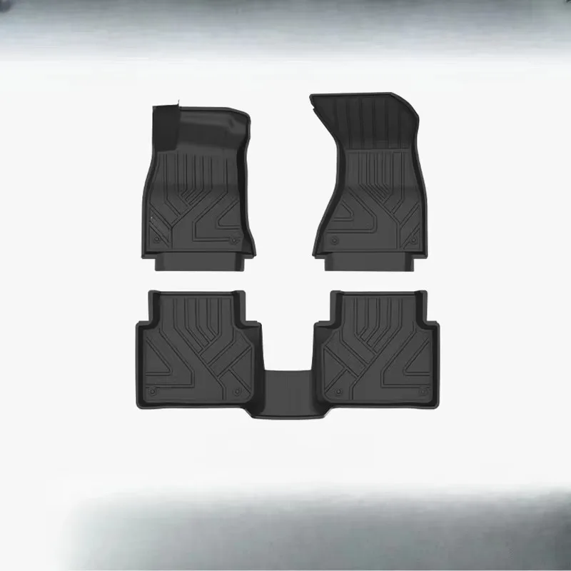 Car floor mats for fuel vehicles