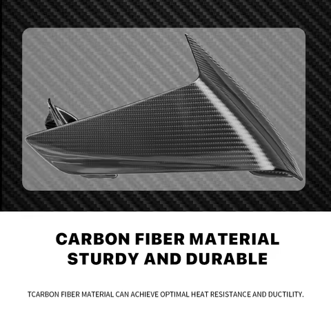 Motorcycle Aerodynamic Deflector Fixed Wing Fairing Suitable For Honda CBR1000RR 2017-2019 100% 3K Carbon Fiber Accessory