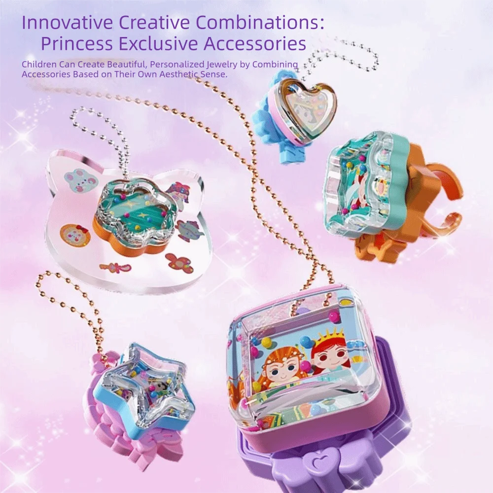 3D 디자인 3D 매직 DIY 스티커 기계 휴대용 풍부한 콘텐츠 구 카드 스티커 세트 귀여운 스타일 다용도 DIY 수제 보석