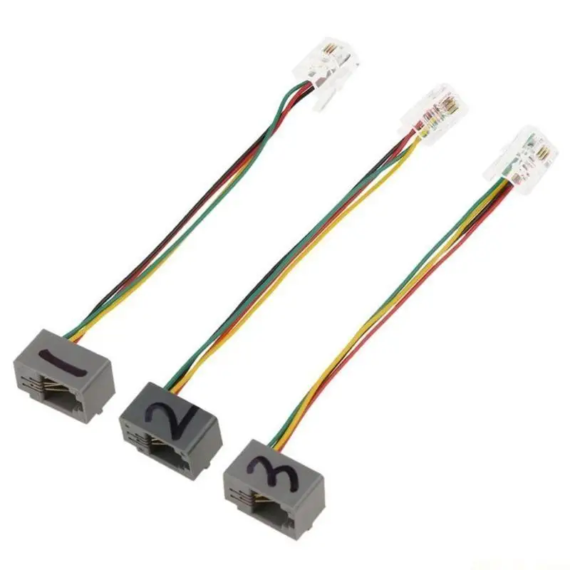 M5TD 4P4C RJ9 to 3.5mm Male to Female Smartphone Headset Cable For AvayaCisco