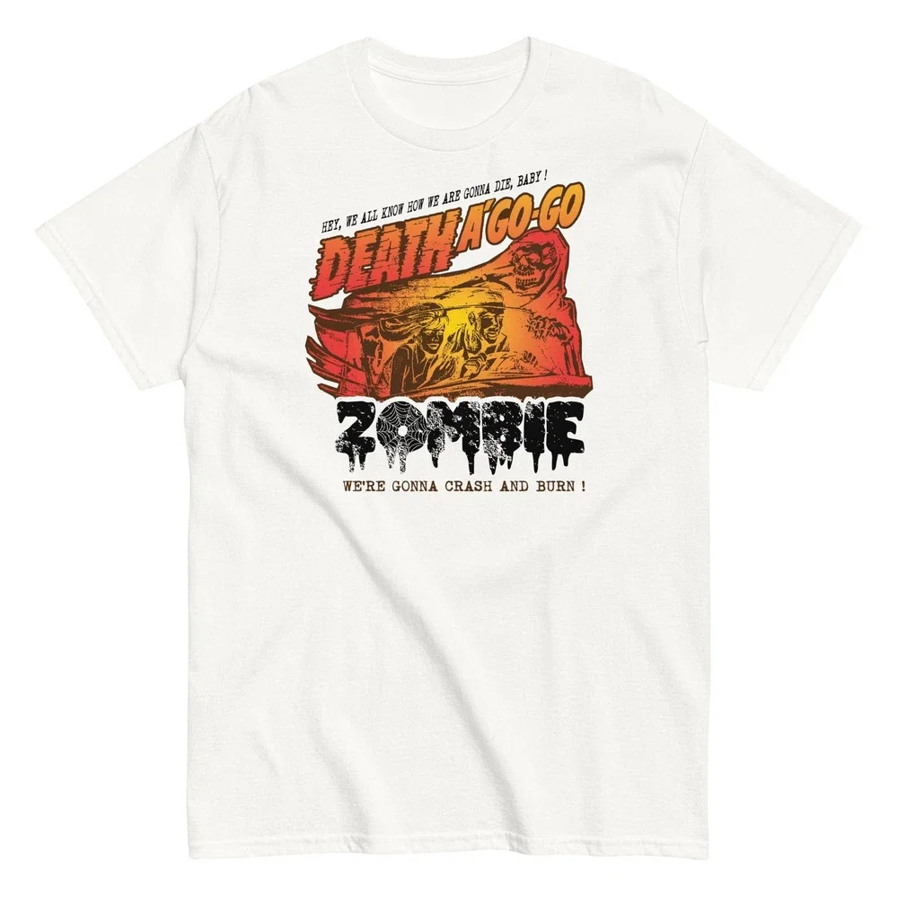 Rob Zombie - Death a Go Go (футболка) Мужская одежда Футболки больших размеров Подарок бойфренду Подарки для мужчин Футболки с графикой