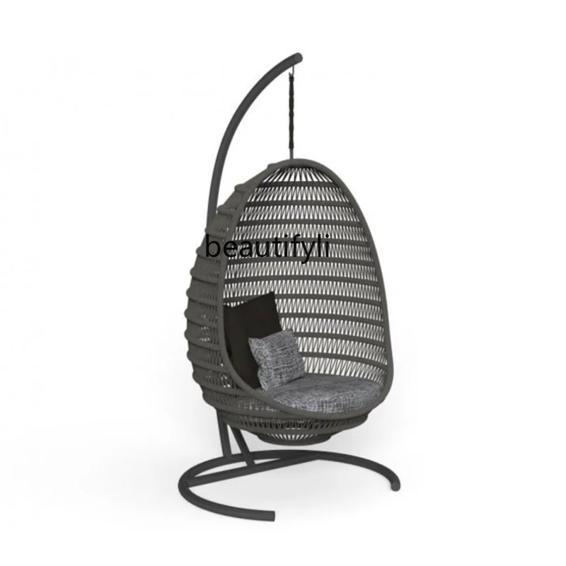 

Outdoor Balcony Indoor Home Casual Rocking Chair Swing Outdoor Cradle Glider