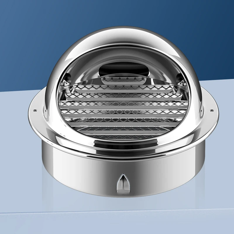 

Wall Exhaust Vent Cover 304 Stainless Steel Fits 60–150mm Rustproof For Wall Ceiling Anti-bird Rat Air Vent Heating Cooling Cap