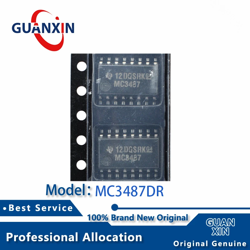 

100% New MC3487DR MC3487D Marking MC3487 SOP-16 3487
