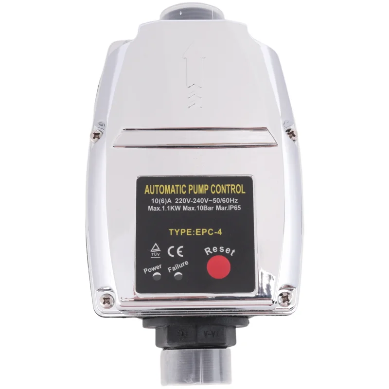 MAKE-Water Pressure Booster Starting Controller Adjustable 1 Inch Pipe Automatic Pump Control On Off Mass Flow Switch 220V