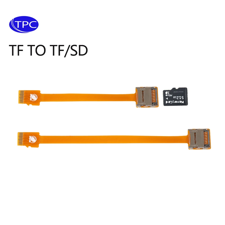Комплект карт памяти TPC Micro SD «папа-мама»