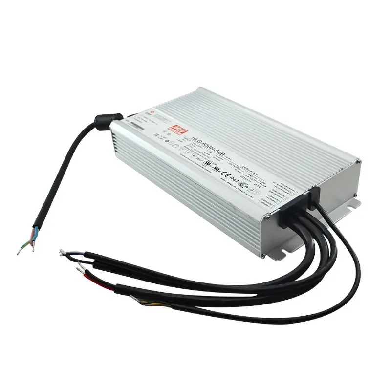 Original MEAN WELL 40W To 600W HLG Series HLG-600H-12A 12V 40A LED Power Supply 7 Years Warranty