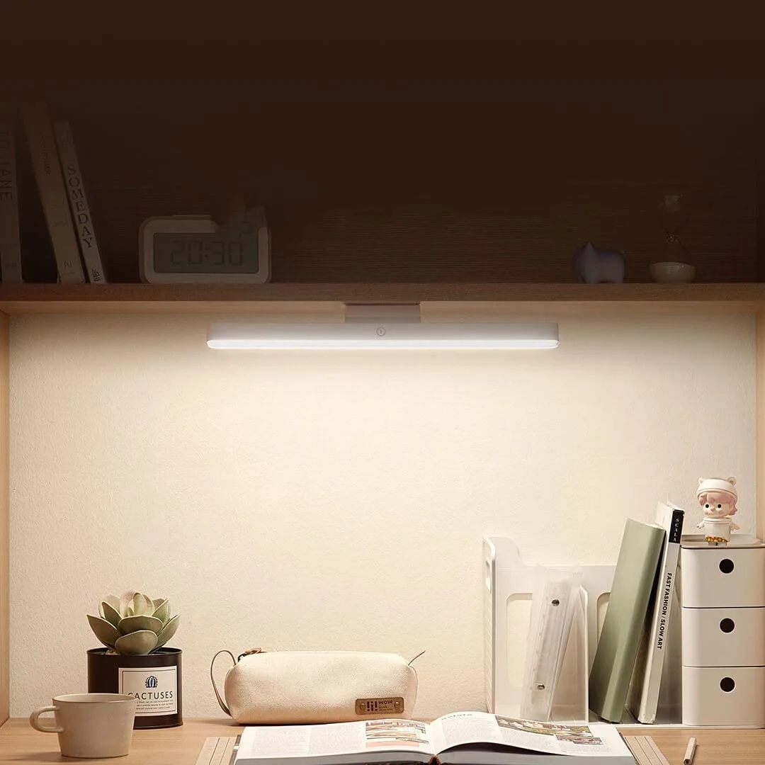 XIAOMI Mijia Magnetic Reading Lamp LED Desk Lamp Ra90 2000mAh Type-C Rechargeable Touch Dimming Lamp Adsorption Bedroom Lamp