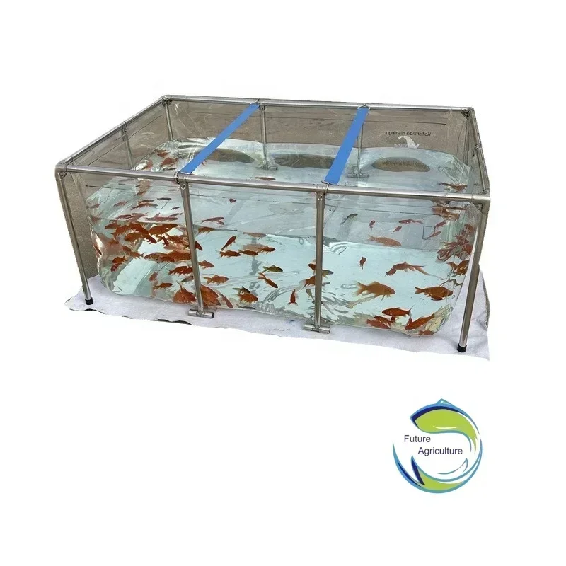 140L 36Gallon Pvc Betta Turtle Breeding Fish Tank Aquarium Large Koi Pond Aquarium Tank For Home