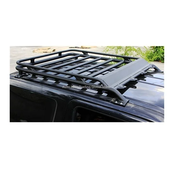 

Roof Rack Round Tube Luggage Rack For Jimny Aluminum Alloy Roof Rack