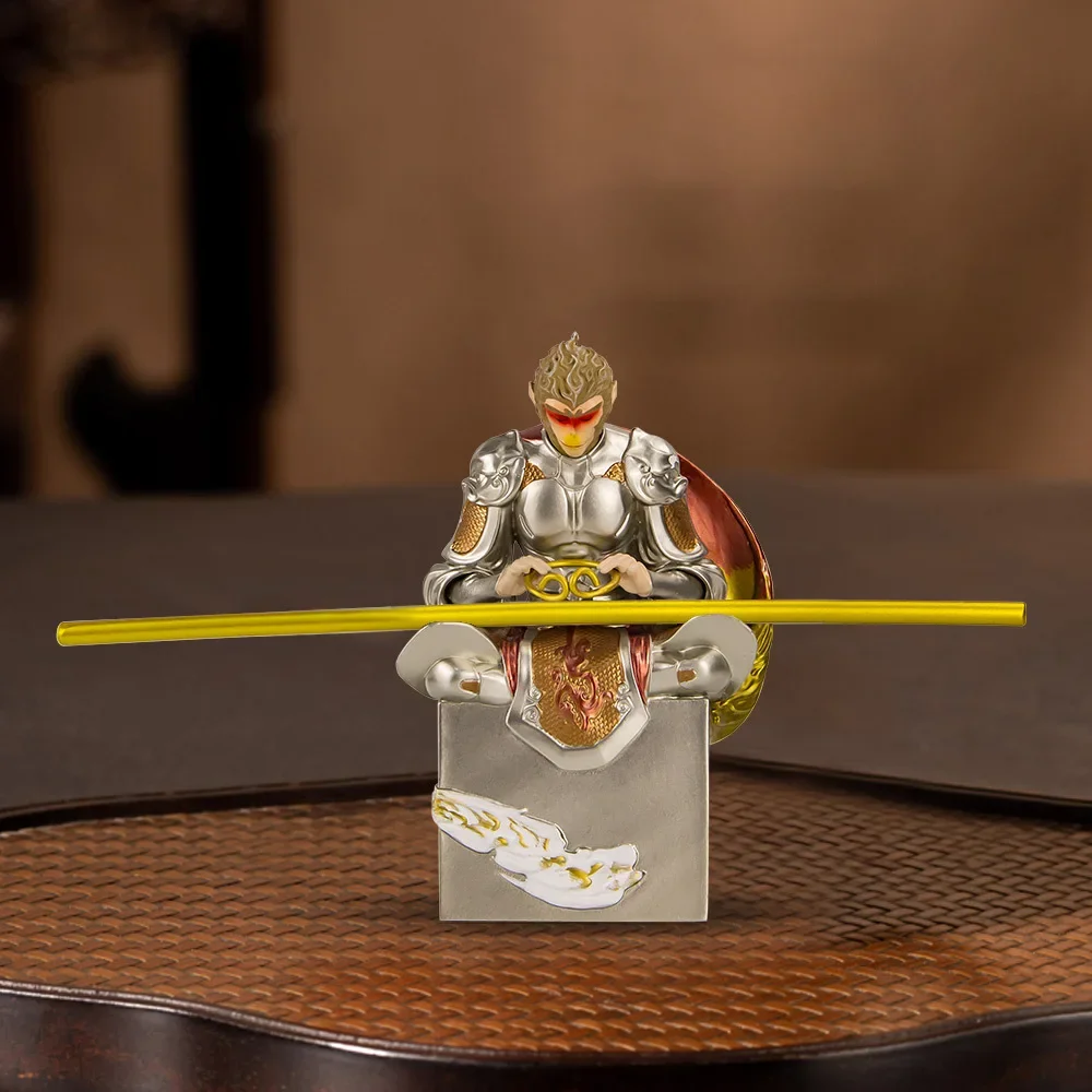 Monkey King Ornaments Fighting and Defeating Buddha Sun Wukong Game Black Myth Golden Cudgel Car Game Peripheral Ornaments