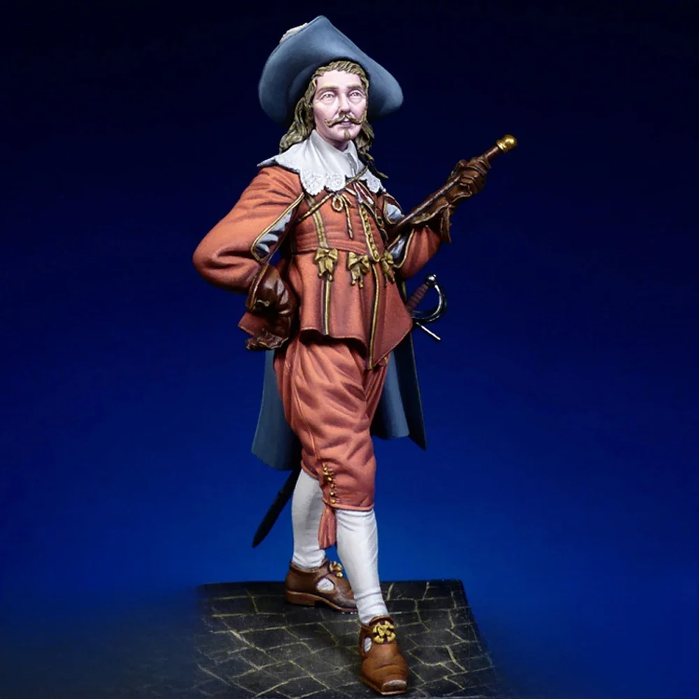 ملازم 1/24، 75 مم، مجسم من الراتنج، GK، مجموعة غير مجمعة وغير مطلية #1