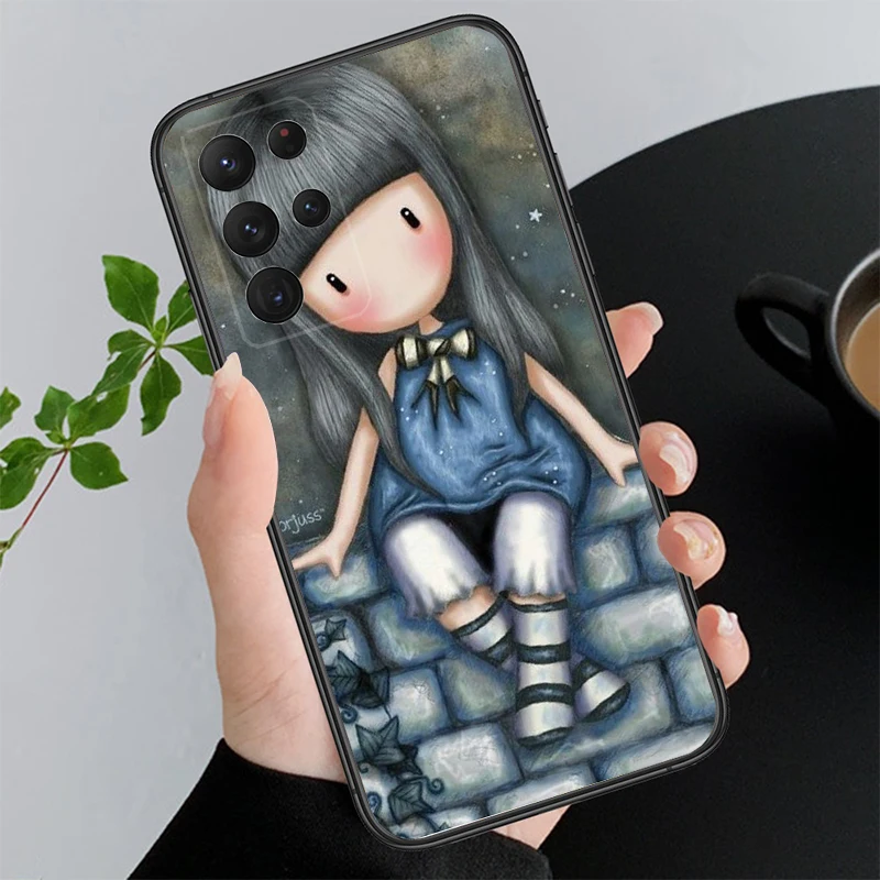 Girl Santoro-Gorjuss Phone Case For Samsung A52S A21S A33 A23 A13 A14 A32 A52 A53 A54 A51 A71 A15