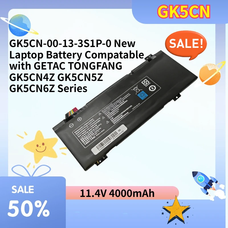 GK5CN-00-13-3S1P-0 High quality Laptop Battery Compatable with GETAC TONGFANG GK5CN4Z GK5CN5Z GK5CN6Z Series