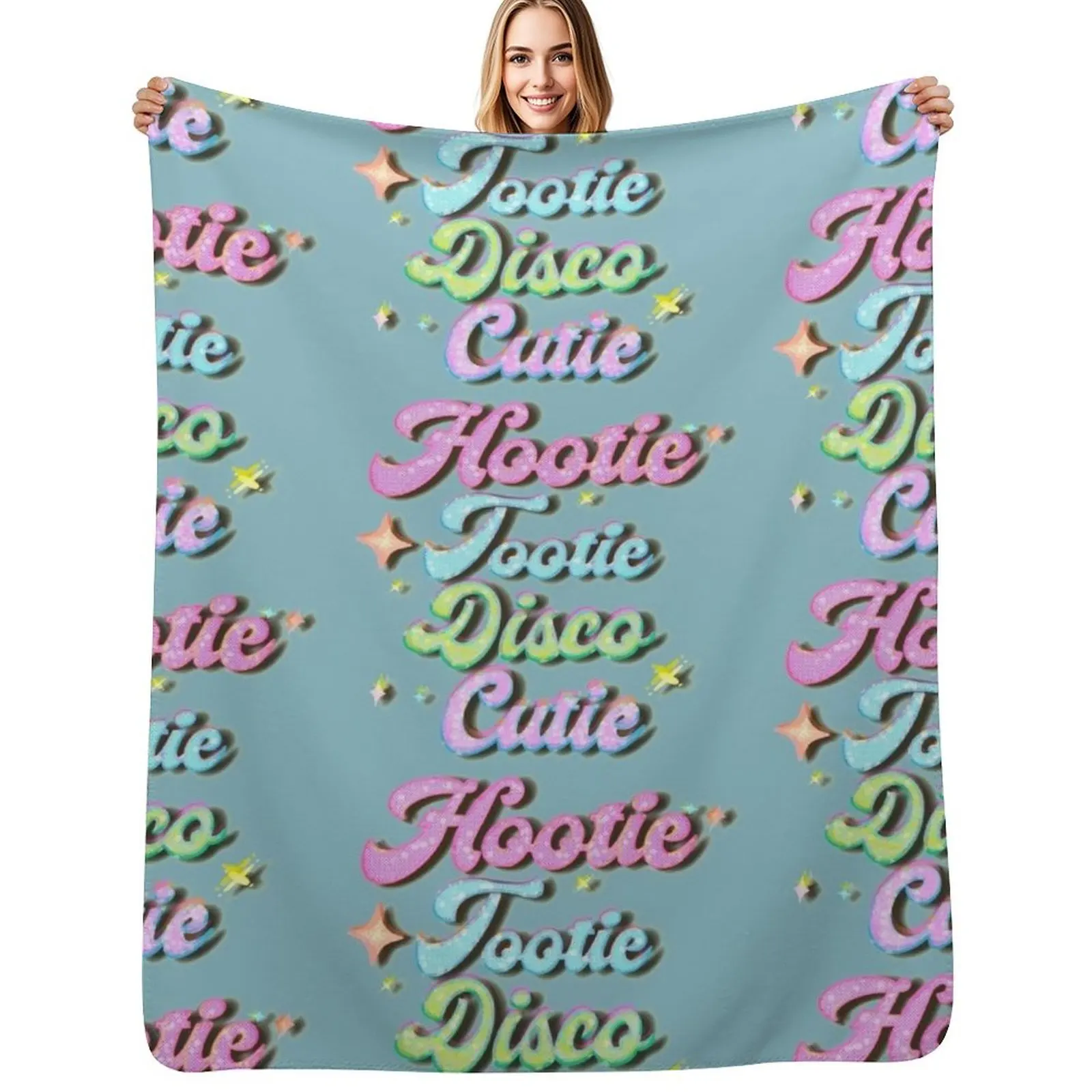 Disco Cutie“Original Vulture Vomit Design” if you buy it from anyone else, it has been stolen from me Throw Blanket