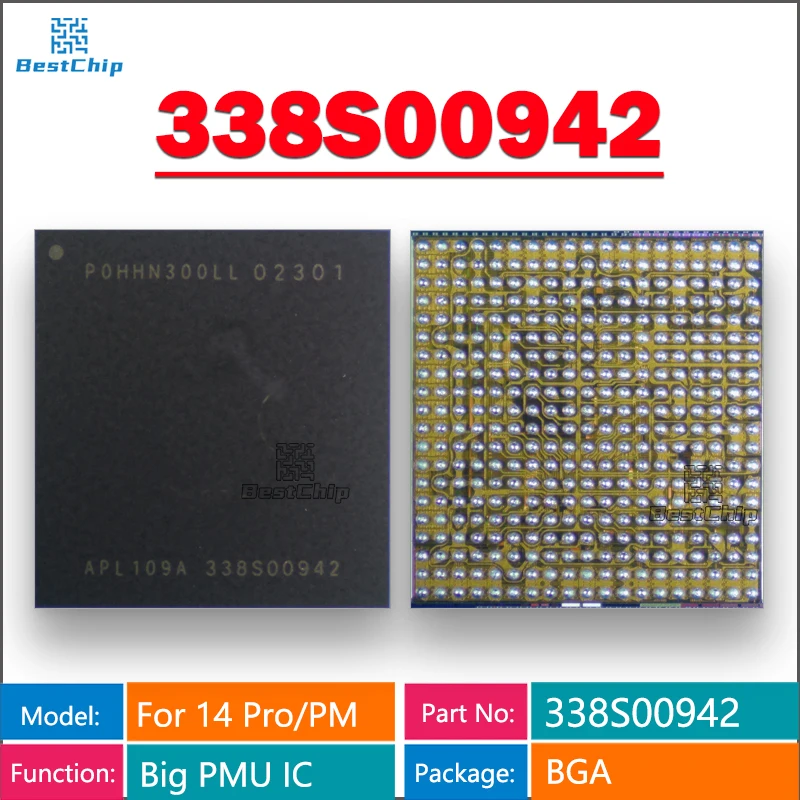 1-10pcs/lot PMX65 338S00942 338S00819-A1 Main Power Camera Baseband PMU Supply IC Chipset For iPhone 14 Series Pro/Max/Plus