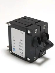 CIRCUIT BREAKER FIT GENERATOR PARTS 2P AMPS IN 4A 6A 8A 10A 12A 16A 18A 19A 20A 25A 32A 35A 40A 45A 50A 55A 60A Model 30