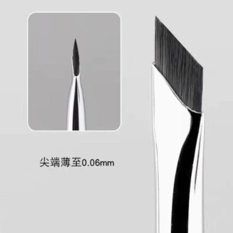 1/5pcs Blade Eyeliner Brush Eyebrow Brush Portable Flat Fine Eye Liner Brow Contour Makeup Brushes Makeup Cosmetic Beauty Tool