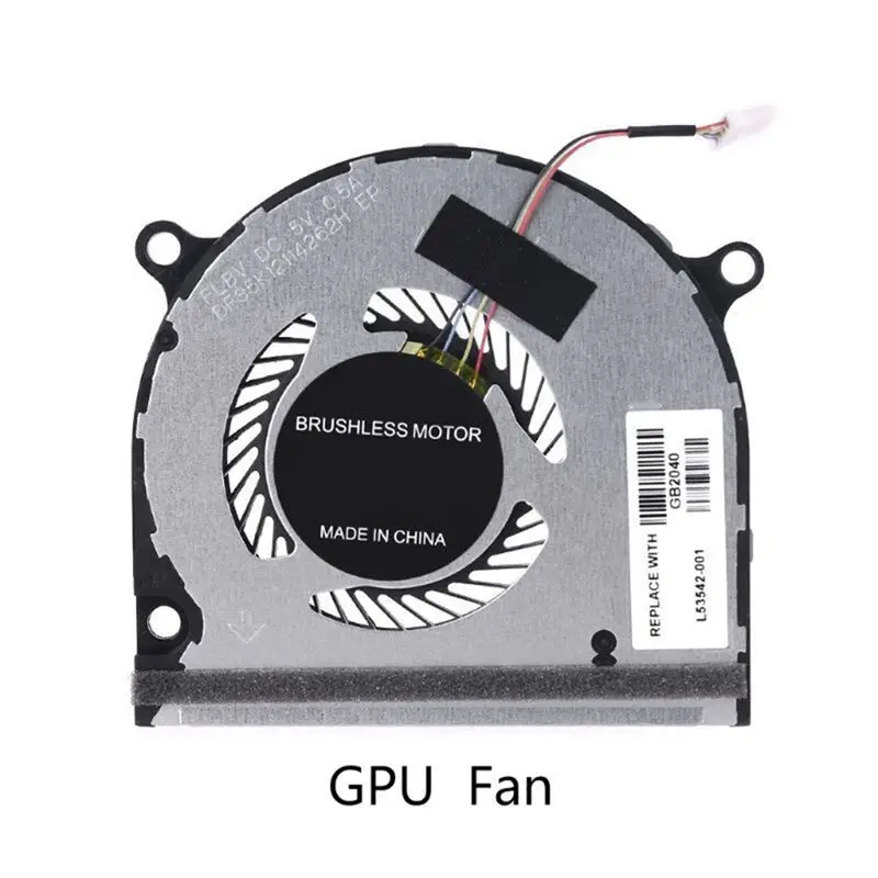 Reliable-CPU+GPU Cooling Fan Replace CPU+GPU Cooling Fan For HP ENVY X360 15-DS 15-DR 15M-DS 15M-DS0011DX,CPU+GPU Cooling Fan Re