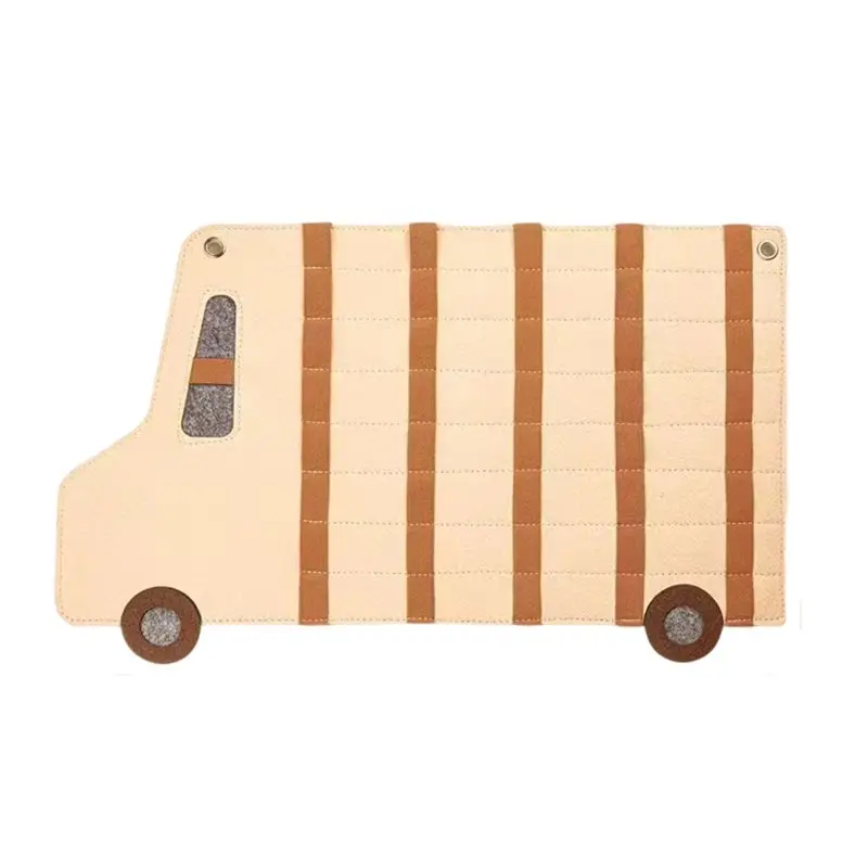 

BAAJ-детский автомобильный дисплей большой емкости для хранения фетровый подвесной ящик для хранения