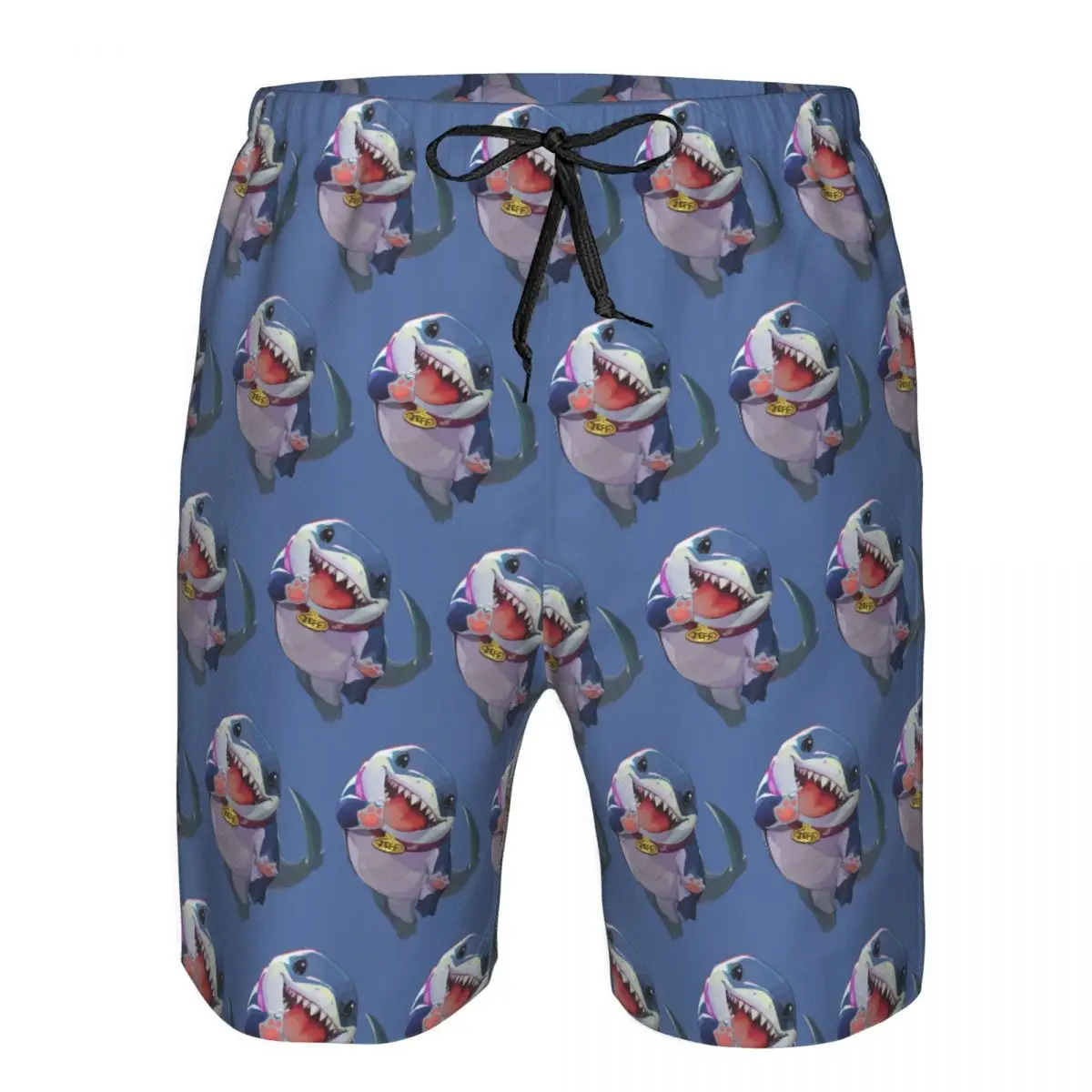 

Jeff The Land Shark Trunks Beach Board Shorts Casual Quick Dry Swim Summer Men Pants