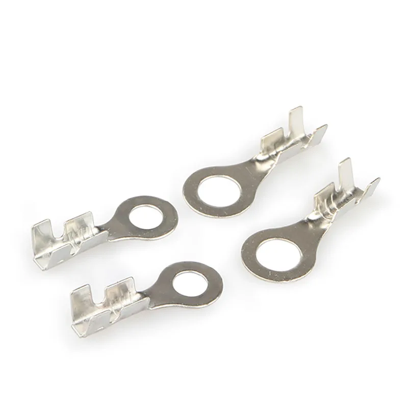 10/50 stücke 3.2/4,2 Runde Terminals Kaltpressung Terminal/Runde Nase/Crimp Kabel Verbinden/innen Durchmesser 3,2 MM 4,2 MM