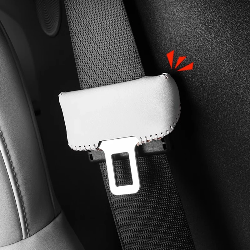 Car Seat Belt Tongue Plate Protection Cover Interior Decoraton Styling Accessories For Leading Ideal Li Xiang Auto L7 L8 L9