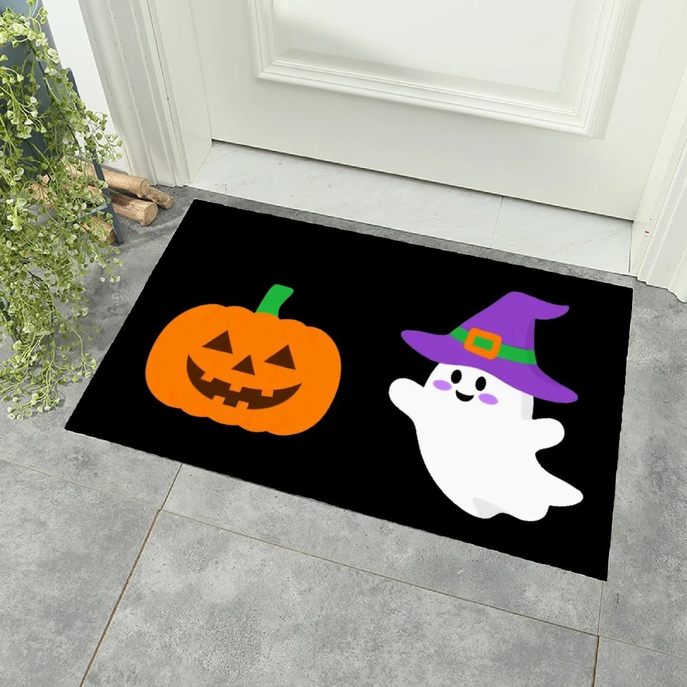 VIKAMA Diatom Mud Material - made Halloween - style Door Mats and Bathroom Mats are Both Waterproof, Slip - resistant and Anti -