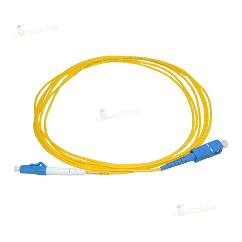 10PCS 1M Patch Cord Cable LC UPC-SC UPC Singlemode Simplex LC-SC UPC 2.0Mm Or 3.0Mm FTTH Fiber Optic Jumper Cable