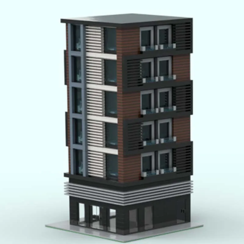 3263 PCS City Street The Orchestra - v2.0 Empty MOC Customize Modular Building Block Model Brick Simple DIY Toy Birthday Gift