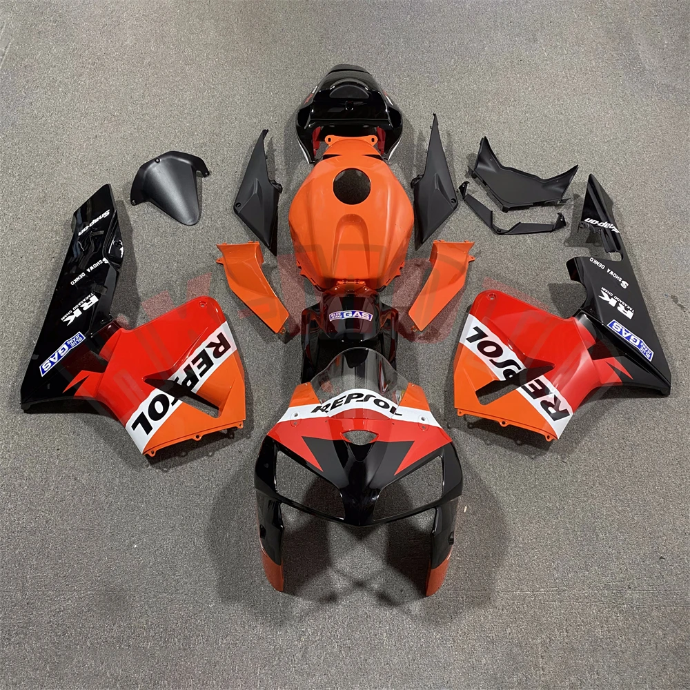 Motorcycle Fairing Kit Fit For CBR600 RR CBR600RR 2005 2006 Bodywork Set High Quality Abs Injection Repsol Windshield